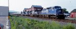 Backing to their train